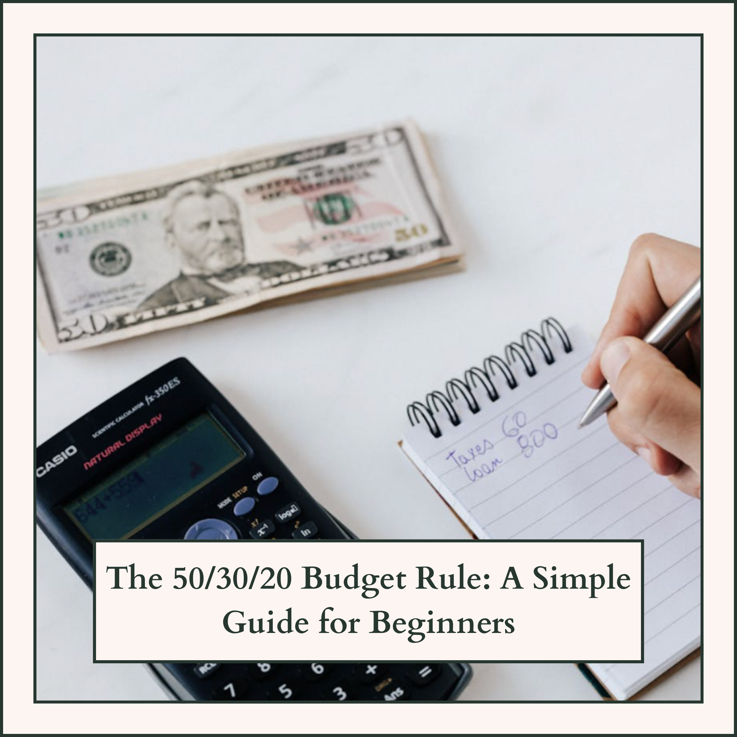 Less Budget The 50/30/20 Budget Rule: A Simple Guide for Beginners - financealtea.com